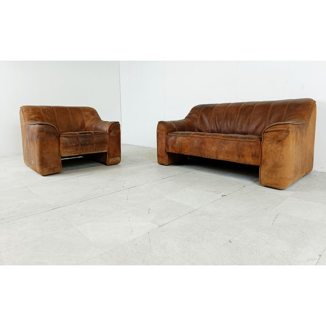 Ds44 Sofa Set from de Sede, 1960s, Set of 2 For Sale - Image 11 of 11