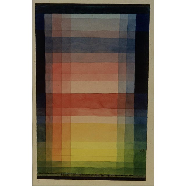 Paul Klee, Architecture Of The Plane, Archival Pigment Print, Framed For Sale