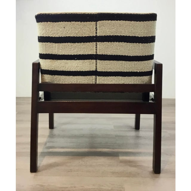 Wood Trade Blanket Occasional Chair For Sale - Image 7 of 8