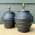Vintage Greek Painted Terracotta Lamps - A Pair For Sale In West Palm - Image 6 of 12