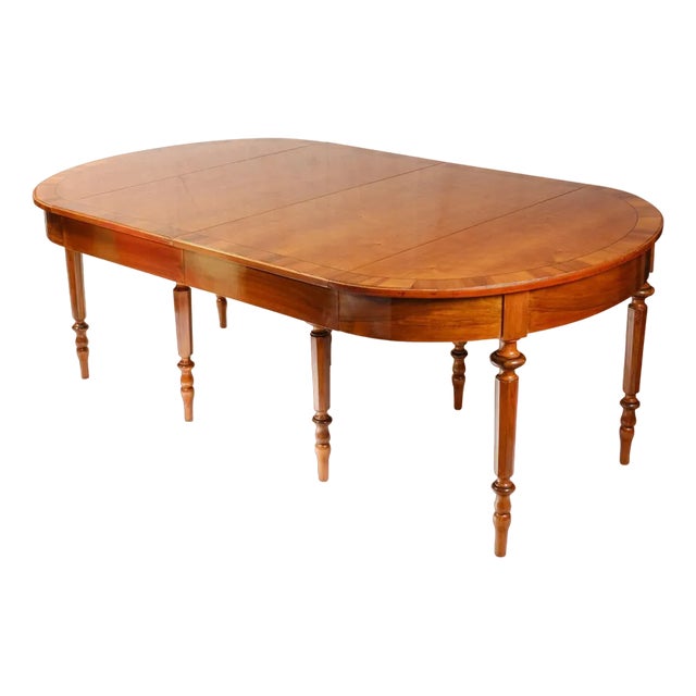 Oval Dining Table, Southern Germany, 1840s For Sale