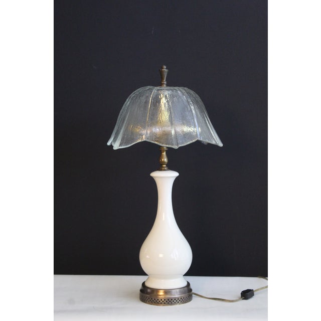 Traditional Early 20th Century East Lake Style Wedgwood Style Lamp For Sale - Image 3 of 12