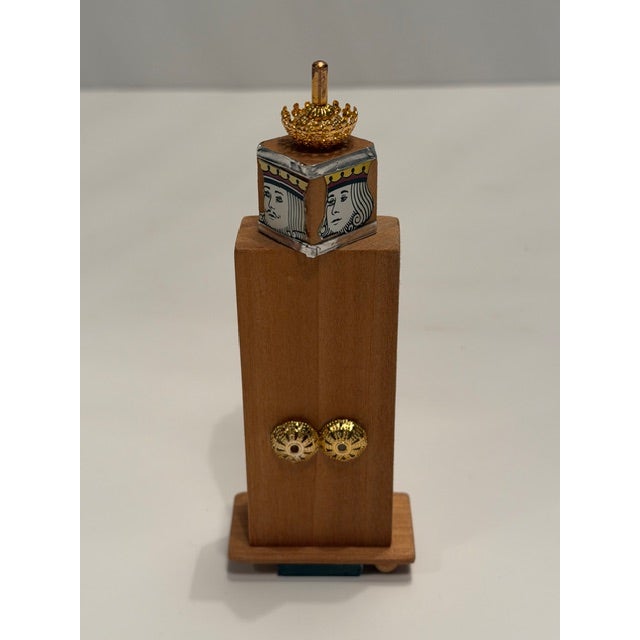 Brown Beautifully Crafted Artisan Made Chess Pieces For Sale - Image 8 of 18