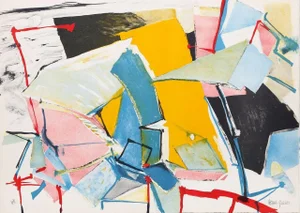 Jasha Green, "Untitled 14" Lithograph