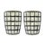 Mid-Century Modern Glass Wall Lights from Limburg, Germany, 1960s, Set of 2 For Sale - Image 9 of 9