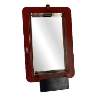 Vintage Wooden Mirror Mold, 1950s For Sale
