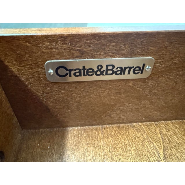 William Eastburn Design for Crate & Barrel Blair Nightstands, Pair For Sale - Image 12 of 12