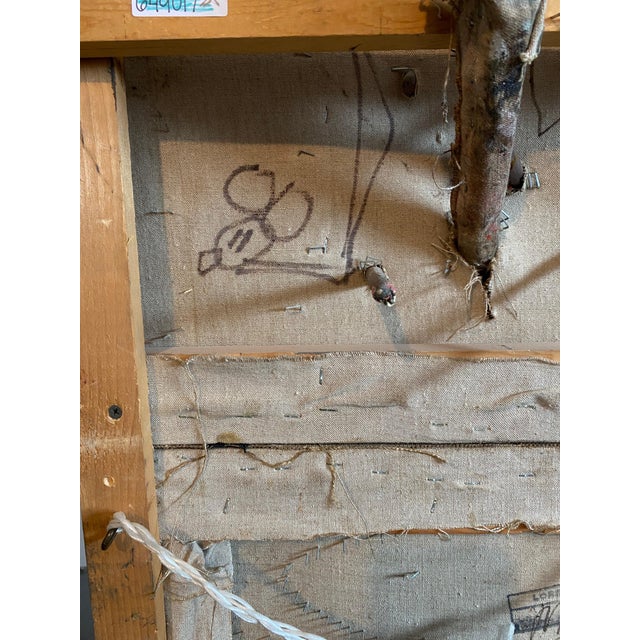 Glass Loren Munk, Mixed Media Neo Expressionist Collage Assemblage Painting Sculpture Art Brut, 1984 For Sale - Image 7 of 17