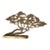 Bijan Style Brass Bonsai Tree Tabletop Sculpture Vintage Mid-Century For Sale