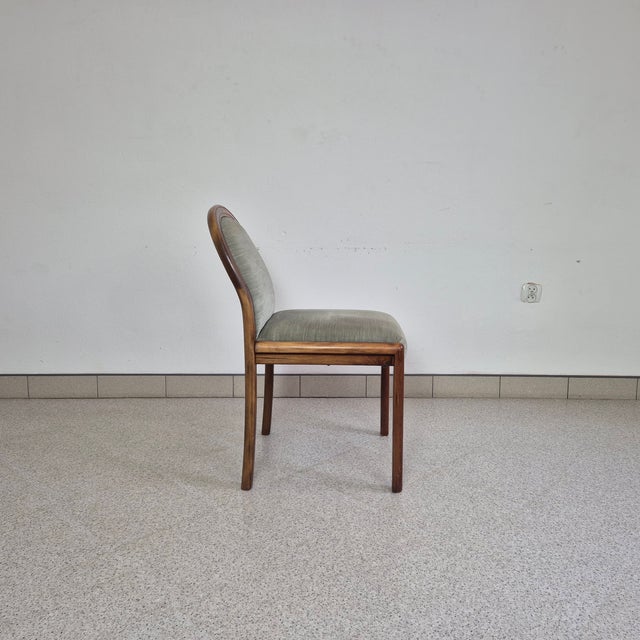 1970s Art Deco Mahogany Dining Chairs, Denmark, 1960s, Set of 4 For Sale - Image 5 of 12