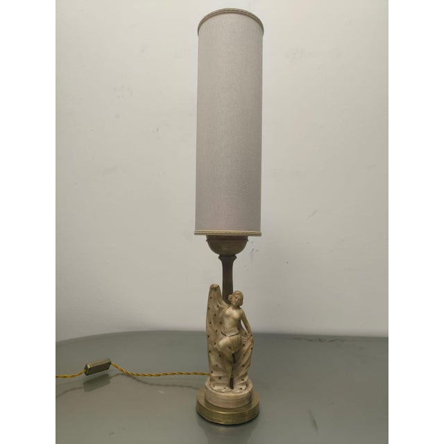 Vintage Structure with Lampshade, 1940s For Sale - Image 11 of 18