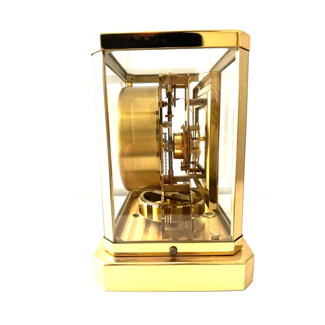 Modern 1980s Jaeger-LeCoultre Atmos Mantel Clock For Sale - Image 3 of 7