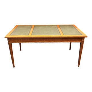 English Writing Desk in Wood For Sale