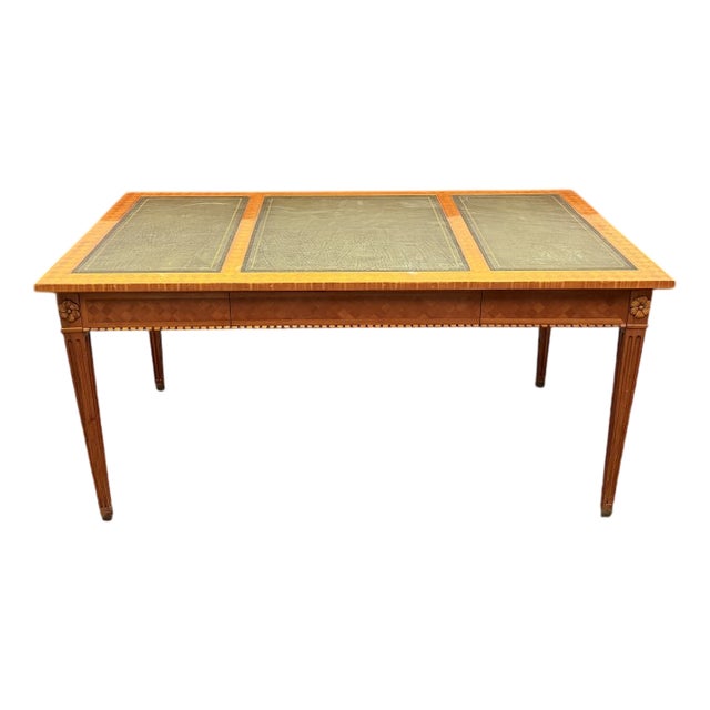 English Writing Desk in Wood For Sale
