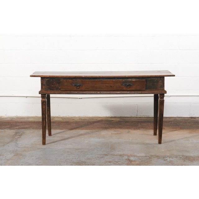 Brazilian Peroba Wood Console, 19th C. For Sale - Image 11 of 13