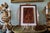 Vintage Southeast Asian Carved Teak Elephant & Temple Relief on Silk For Sale - Image 4 of 16