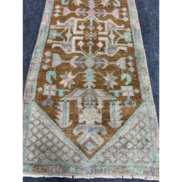 Contemporary Turkish Yastik Rug 1'4" x 3'3" For Sale - Image 3 of 5