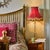 The Ruby Damask Lampshade Part of The Jewel Collection by T&T x Nina Watson Red was always going to be part of this...