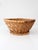 Vintage Handwoven Round Basket For Sale - Image 4 of 9
