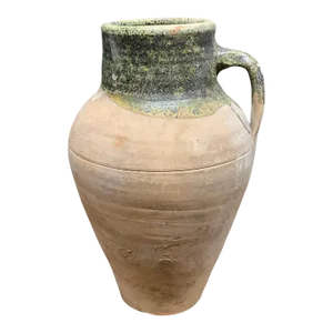 Vintage Turkish Terracotta Oil Jar