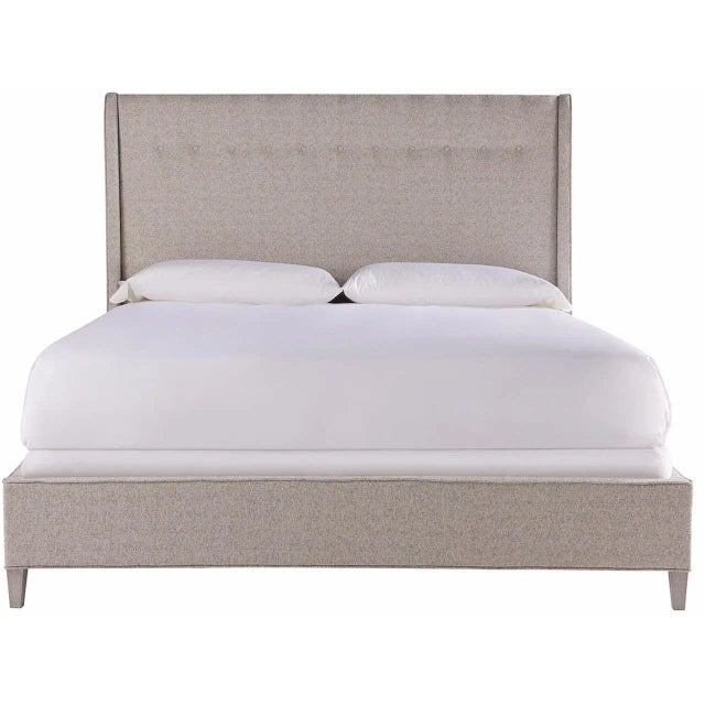 Transitional Transitional Gramercy Bed Queen 50, Light Gray For Sale - Image 3 of 3
