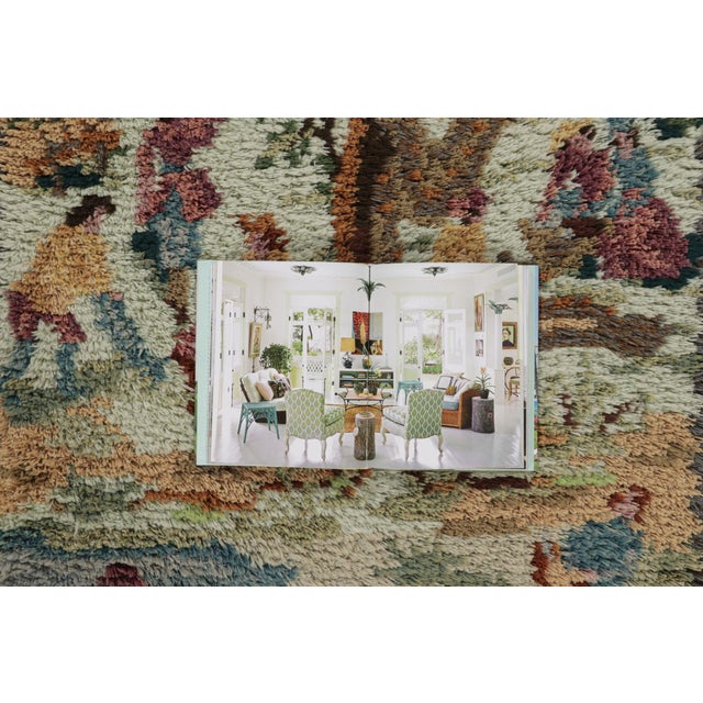 Beige Vintage Swedish Rya Rug With Impressionistic Pictorial Design - Rug & Kilim For Sale - Image 8 of 9