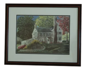 Gary Hackett Signed & Numbered Framed Farmhouse Print