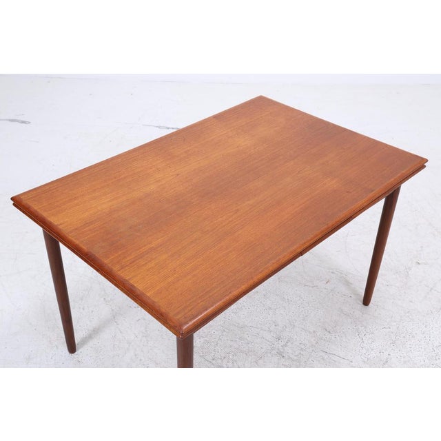 Vintage Extendable Dining Table in Teak, 1960s For Sale - Image 6 of 14