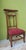Antique prie-dieu (also known as a prayer chair), a religious piece of furniture designed specifically for individual...