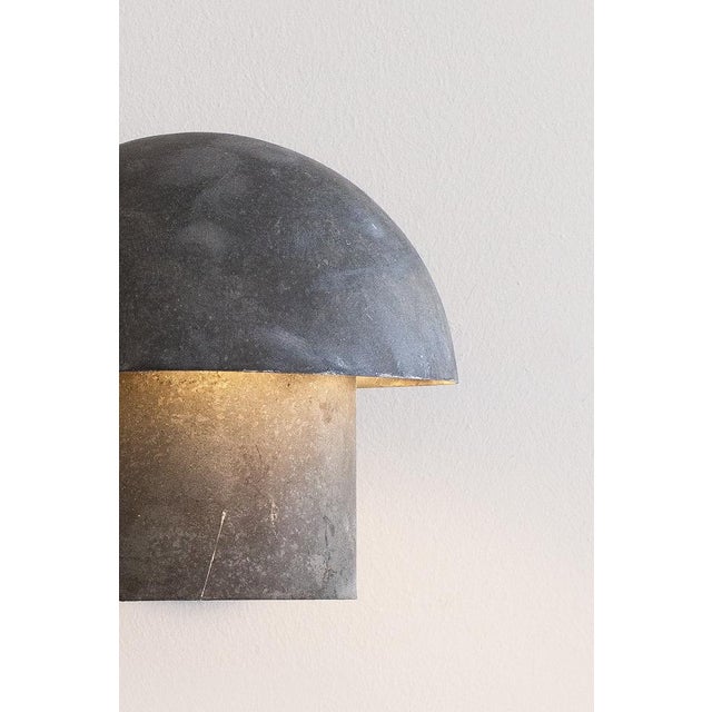 Metal Wall Sconce by Bjarne Bech for Louis Poulsen, Denmark, 1960s For Sale - Image 7 of 8