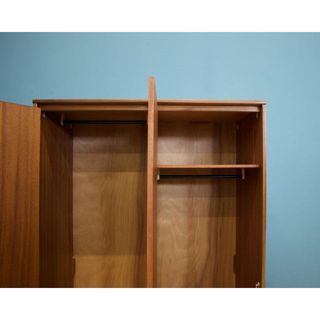 Wood Teak Wardrobe by John & Sylvia Reid for Stag, 1960s For Sale - Image 7 of 11