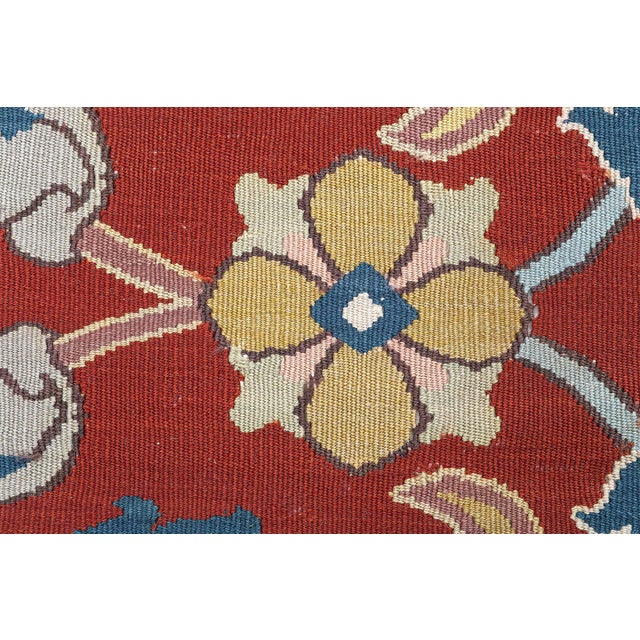 Traditional Bessarabian Hand-Knotted Wool Runner Doris Leslie Blau Size: 4'7" × 17'0" (139 × 518 cm) A captivating antique...