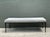 Vintage Bernhardt Upholstered Metal Frame Bench For Sale In West Palm - Image 6 of 16