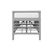 Luna Bench - Light Gray For Sale In West Palm - Image 6 of 7