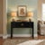 Wood 37" Black 4 Drawers Moon Face Slim Narrow Foyer Console Side Table For Sale - Image 7 of 12