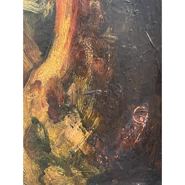 Paolo Malatesta and Francesca Da Rimini, M. Pobbiati, 19th Century, Oil on Panel For Sale - Image 3 of 8