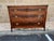 Antique George III Style Inlaid Flame Mahogany Chest of Three Graduated Drawersr by P.Nathan. sons.inc. New York. Well...