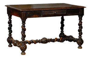 17th Century French Louis XIII Period Walnut Side Table