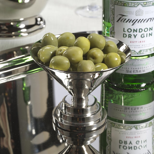 Add sophistication to your table setting with the Mayan Condiment Bowl. Crafted from polished aluminum and stainless...