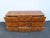 Wood Milo Baughman by Founder Mid Century Hollywood Regency Burlwood Dresser 6625 For Sale - Image 7 of 18