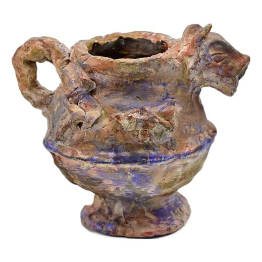Sirio Pellegrini, Jug Sculpture, 1960s, Terracotta For Sale