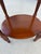 Late 20th Century Vintage Louis XVI Style Oval Rose Marble-Top Carved Wood Side Table For Sale - Image 5 of 6
