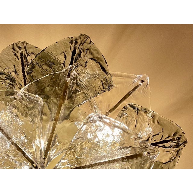 Murano Glass Ceiling Lamp from Mazzega, 1974 For Sale - Image 17 of 18