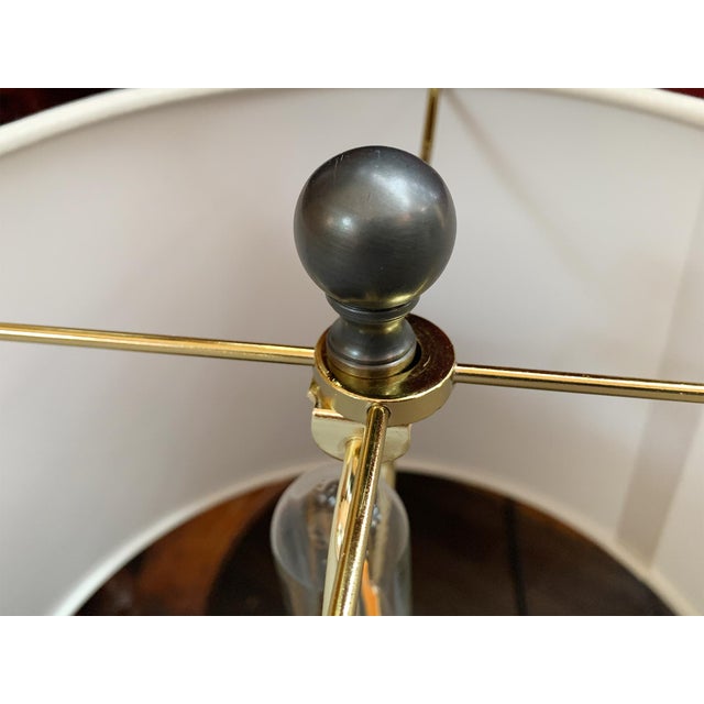 Celadon 1940s Chinese Celadon Green Ceramic Table Lamps - A Pair For Sale - Image 8 of 12