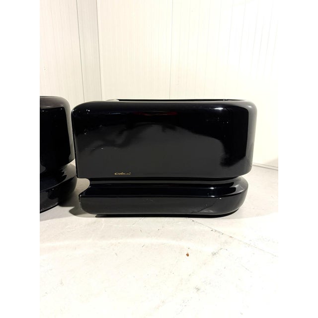 Black Room Dividing Planters from Luigi Colani, 1970s, Set of 3 For Sale - Image 14 of 18