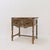 20th Century Wood Side Table with 2 Drawers For Sale - Image 12 of 17