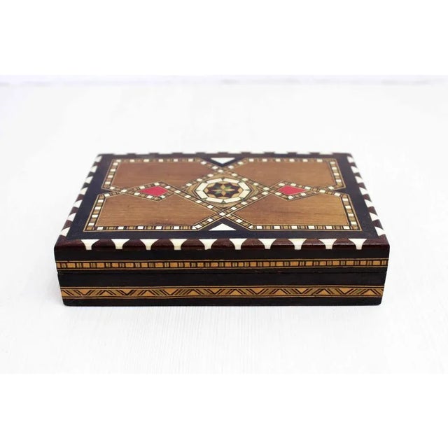 French Box in Marquetry, 1970 For Sale - Image 6 of 10