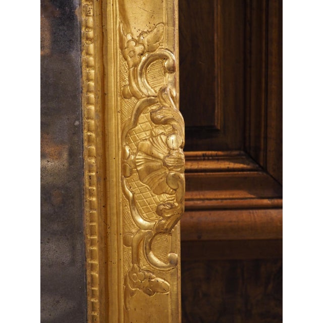 Period French Regence Giltwood Mirror, Circa 1720 For Sale - Image 18 of 18