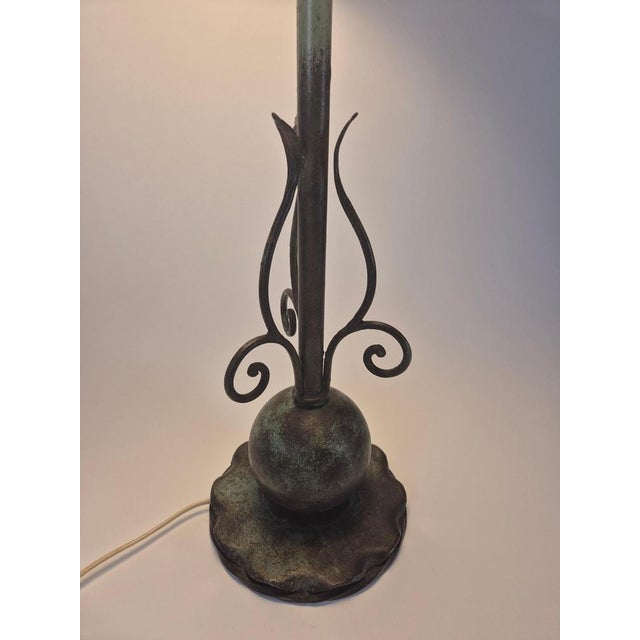 Bronze Table Lamp, 1890s For Sale - Image 5 of 9