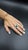 Green 6.63 Carat Emerald and Diamond Cluster Ring, Size-6.5 For Sale - Image 8 of 9